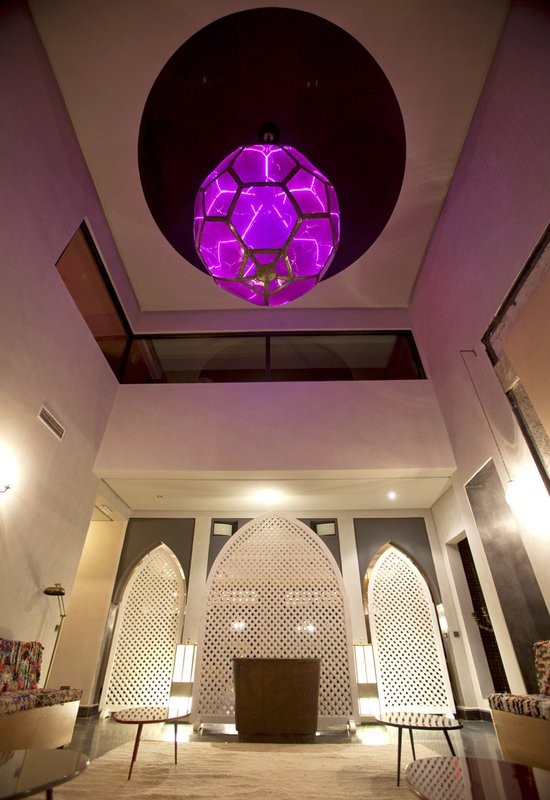 Visite déco : L'hôtel Fellah à Marrakech