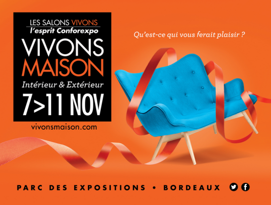 Actu Déco : Salon Vivons Maison à Bordeaux