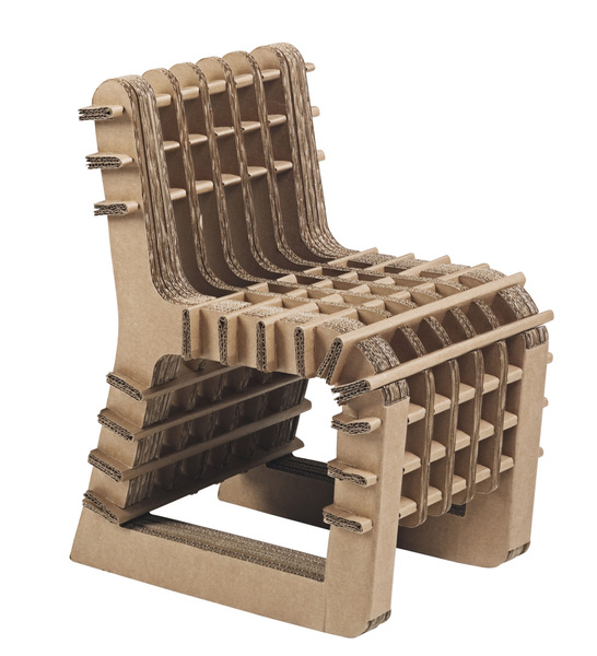 chaise en carton pour enfant collection Build-up